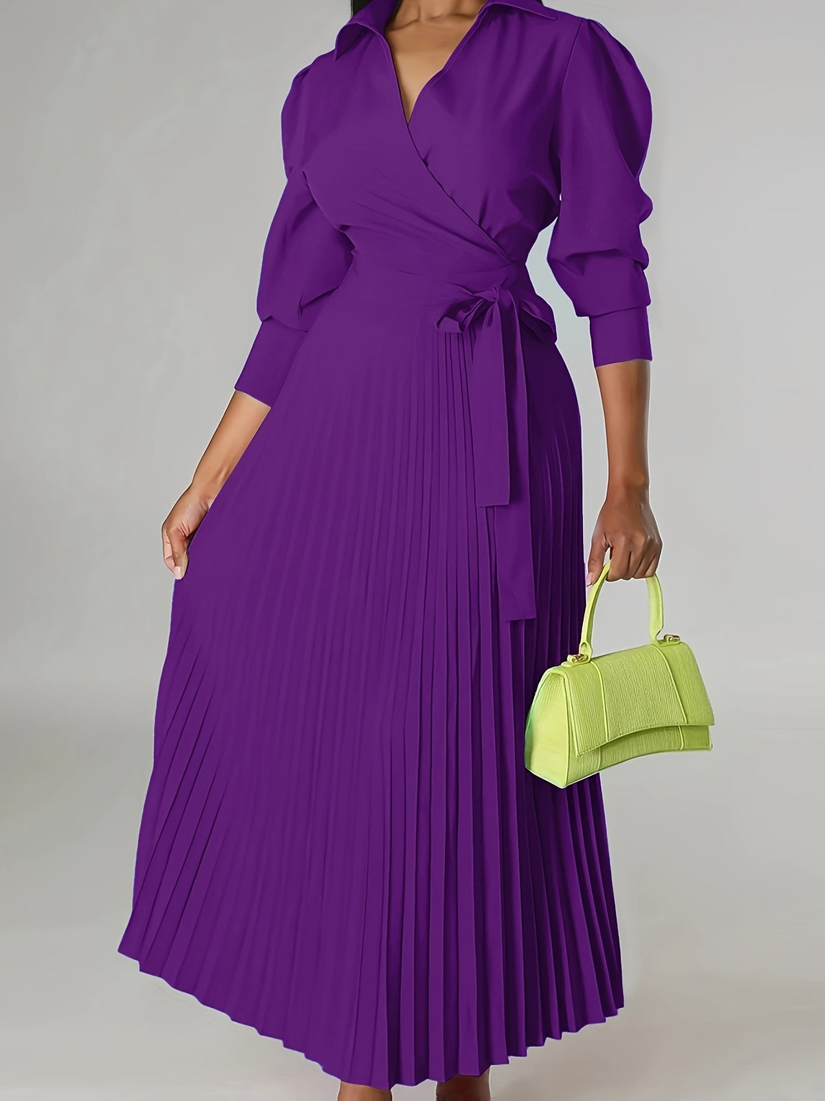 Helene™ | Plisseekleid