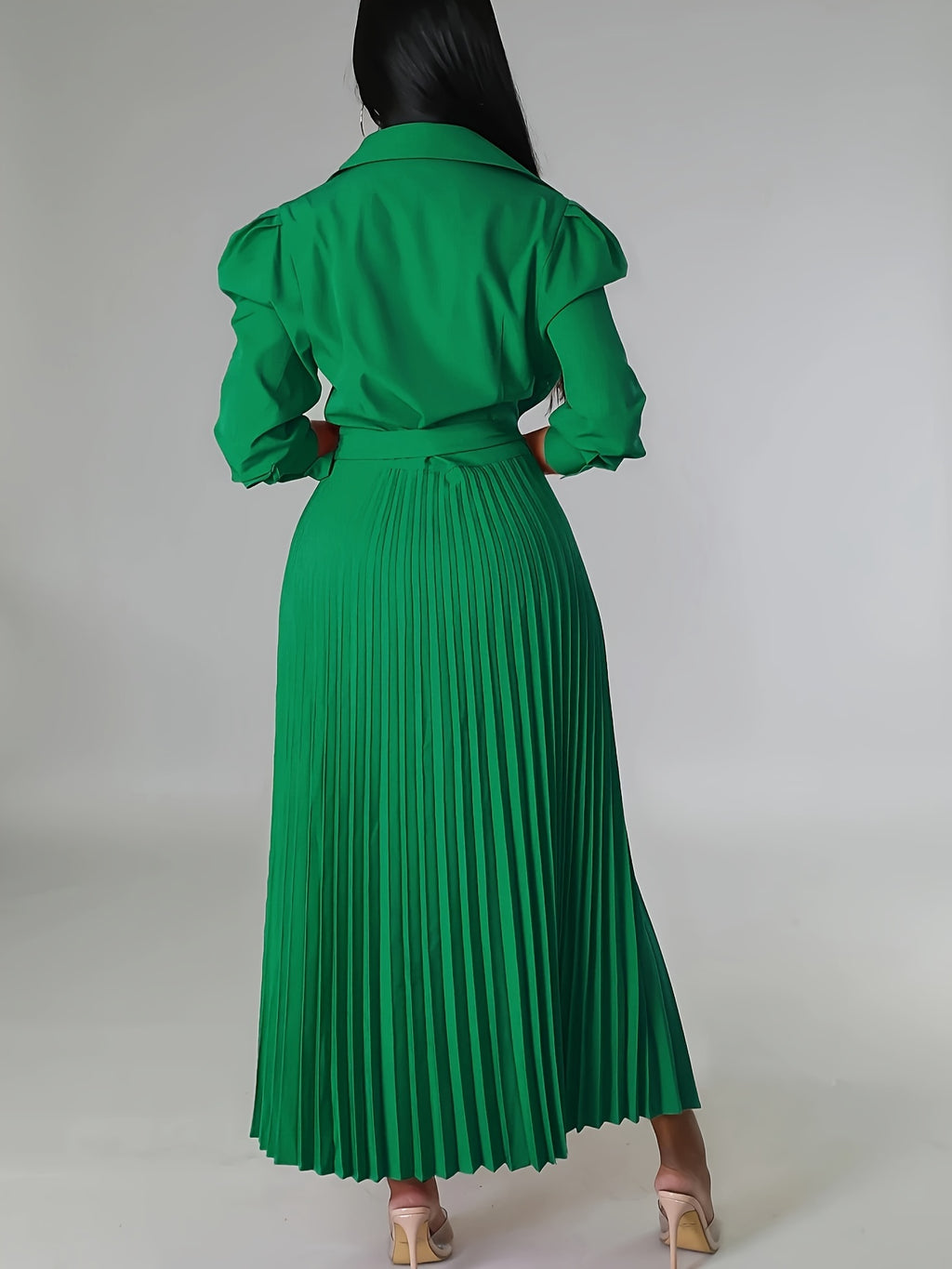 Helene™ | Plisseekleid