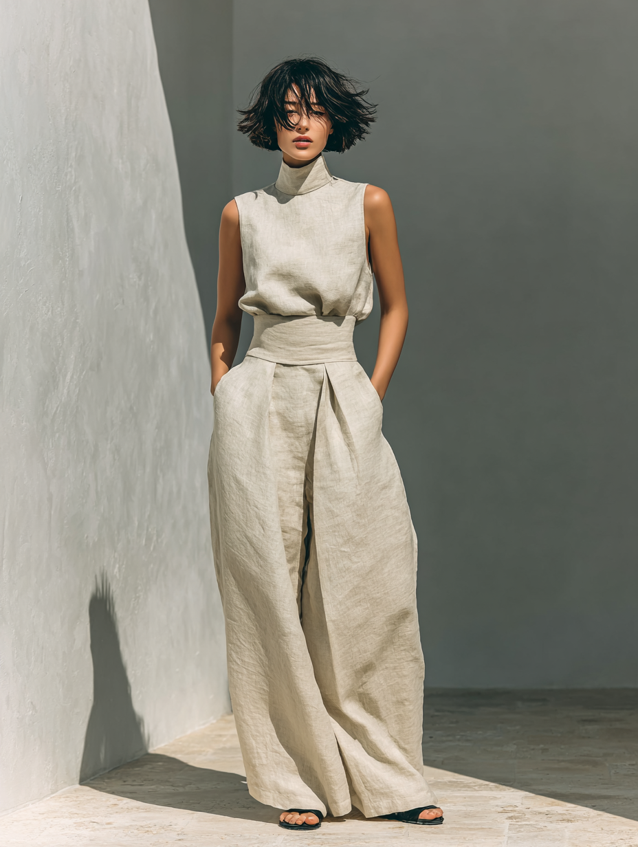 Luisa™ | Elegantes Leinen-Set