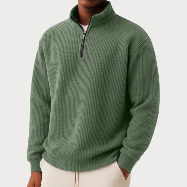 Lukas™ | Strickpullover mit Reißverschluss