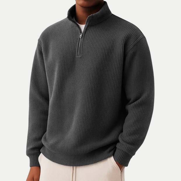 Lukas™ | Strickpullover mit Reißverschluss
