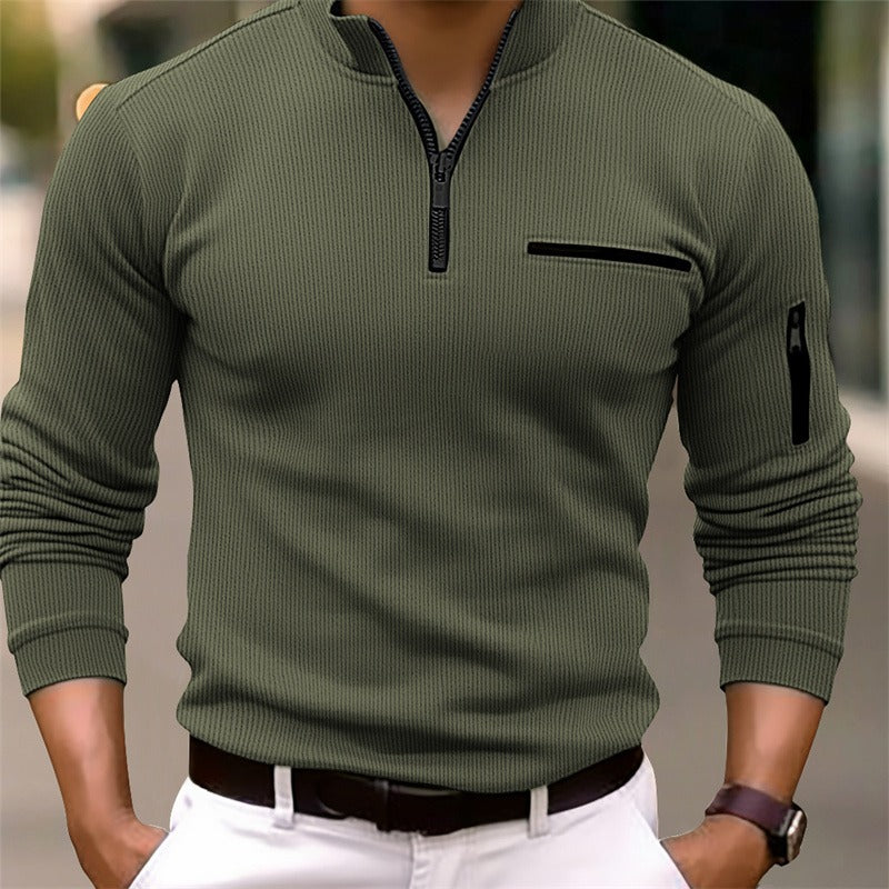Henrik™ | Poloshirt mit Reißverschlus