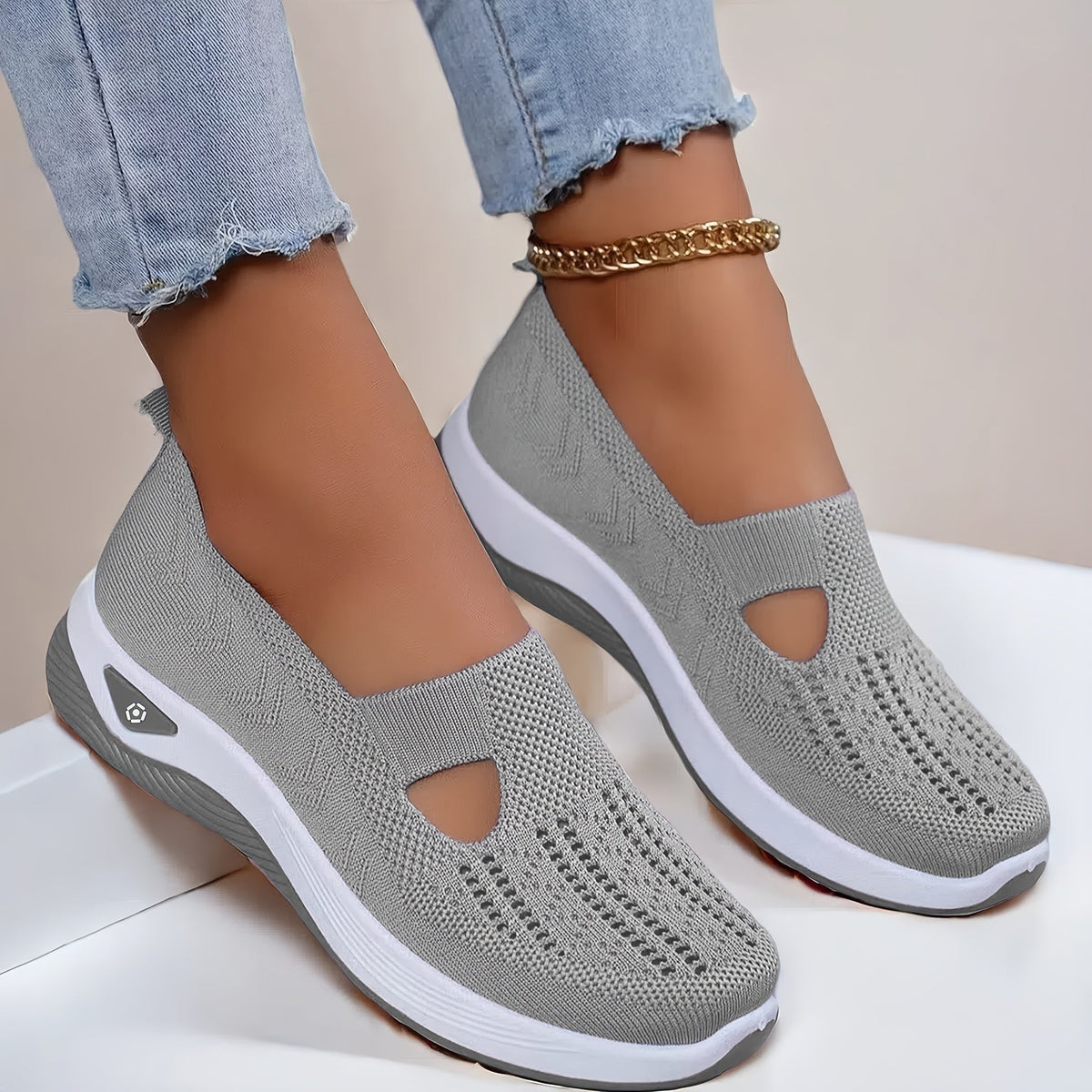 Emma™ | Leichte Strick-Sneaker