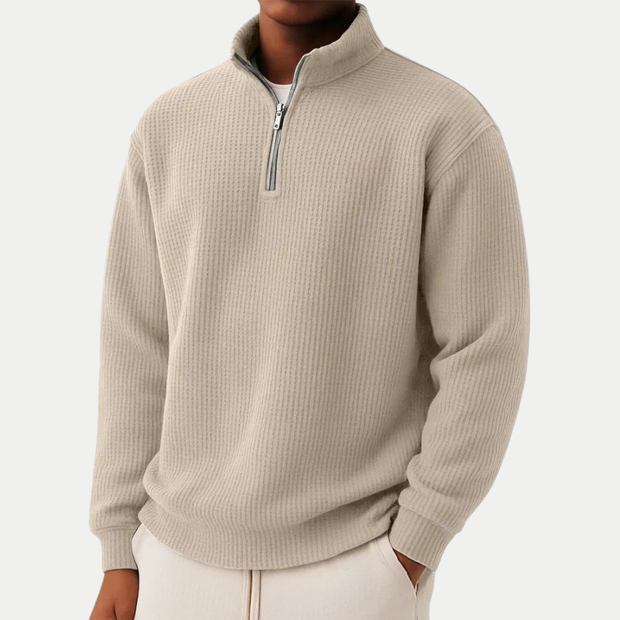 Lukas™ | Strickpullover mit Reißverschluss