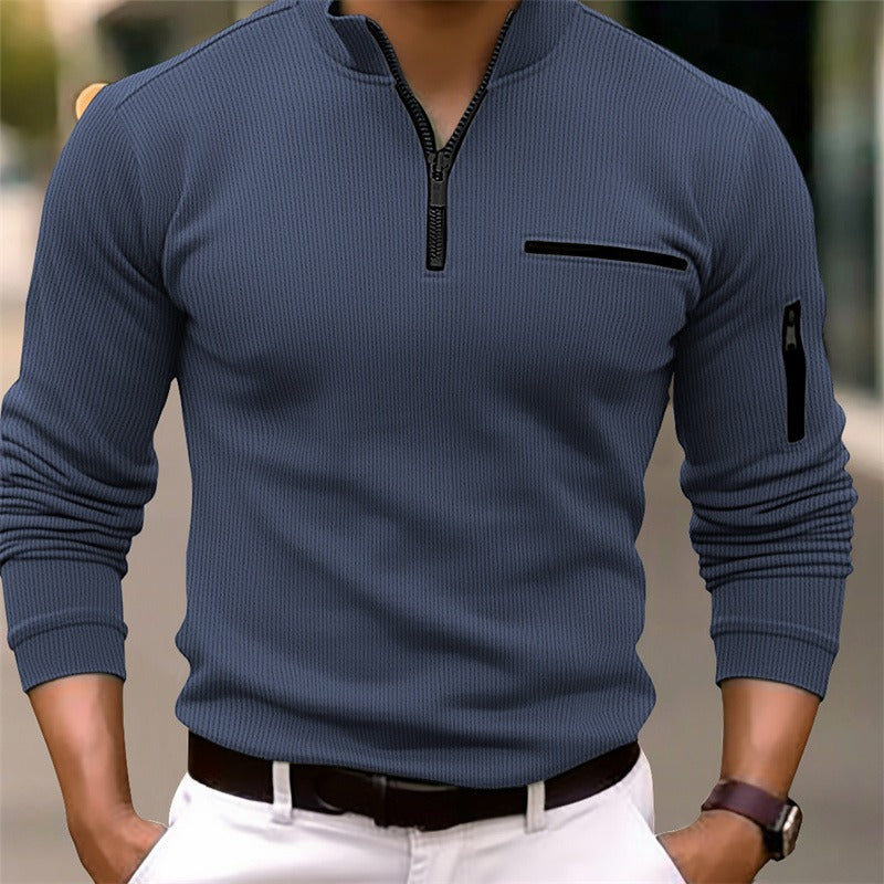 Henrik™ | Poloshirt mit Reißverschlus