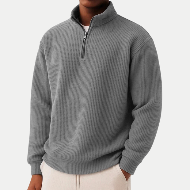 Lukas™ | Strickpullover mit Reißverschluss