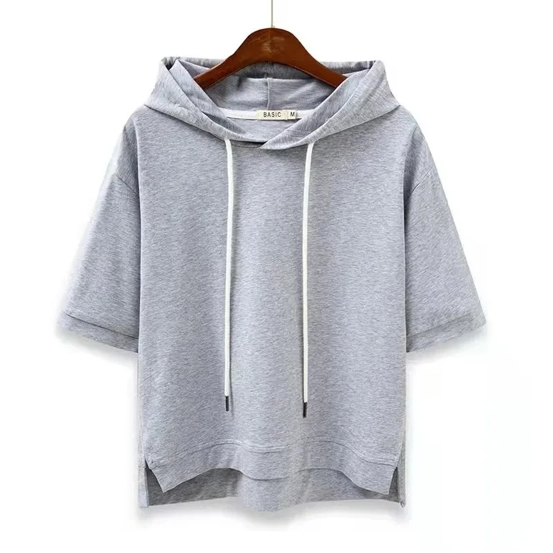 Lena™ | Kurzarm-Kapuzenpullover
