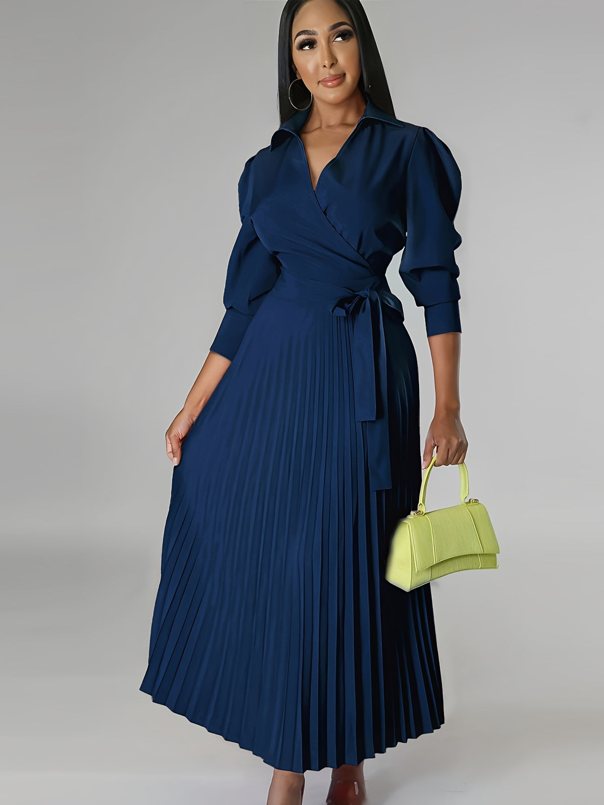 Helene™ | Plisseekleid