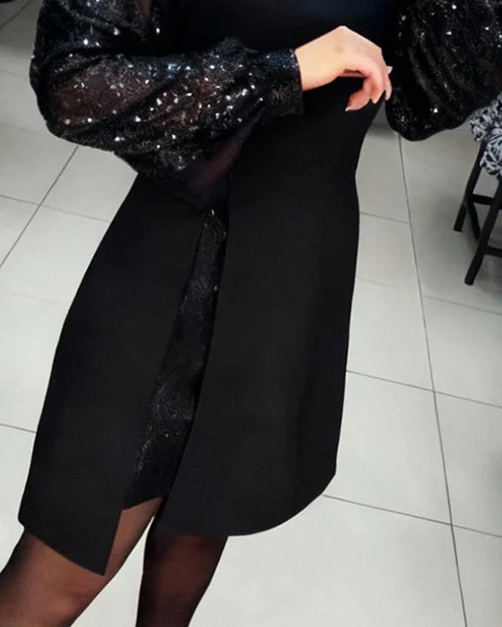 Elodie™ | Elegantes Kleid mit Puffärmeln
