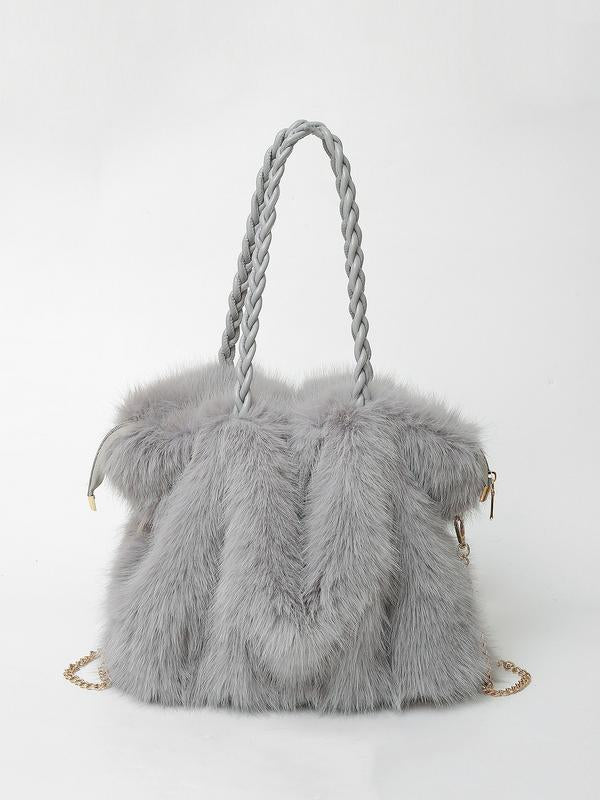 Clara™ | Samt-Shopper-Tasche