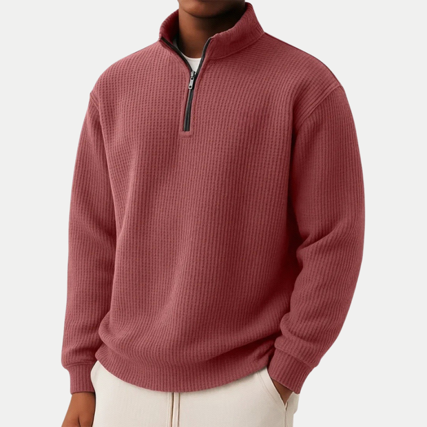 Lukas™ | Strickpullover mit Reißverschluss