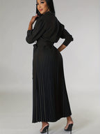 Helene™ | Plisseekleid