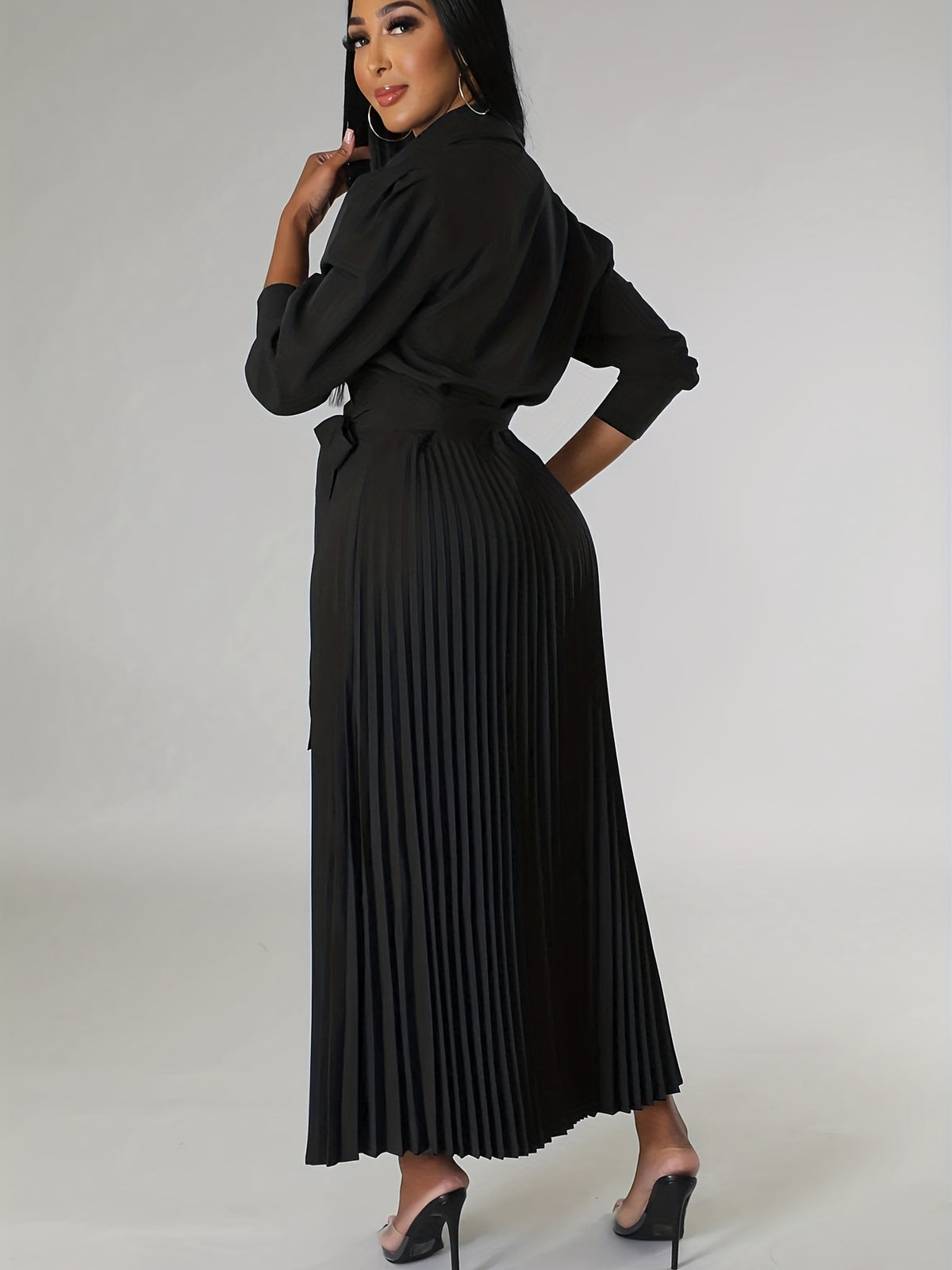 Helene™ | Plisseekleid