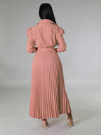 Helene™ | Plisseekleid