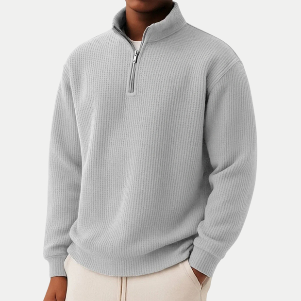 Lukas™ | Strickpullover mit Reißverschluss