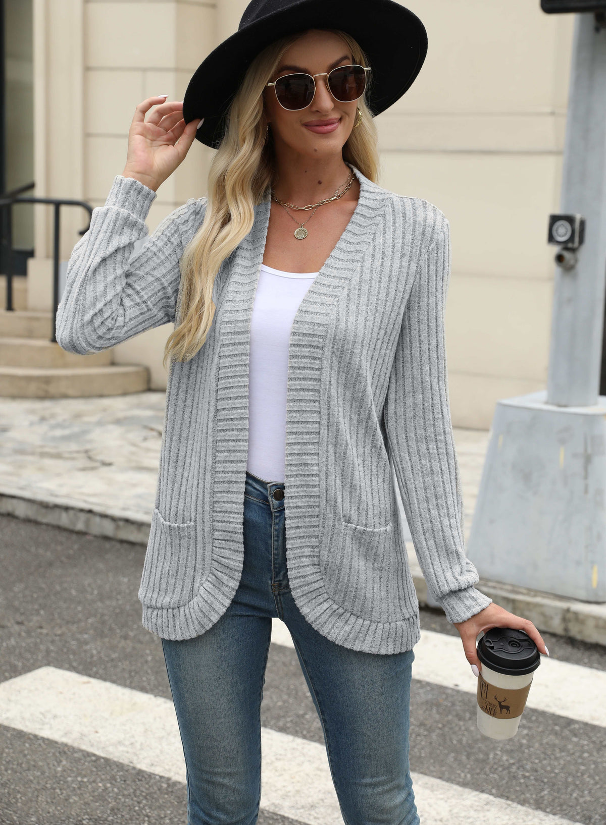 Clara™ | Rippstrickshirt