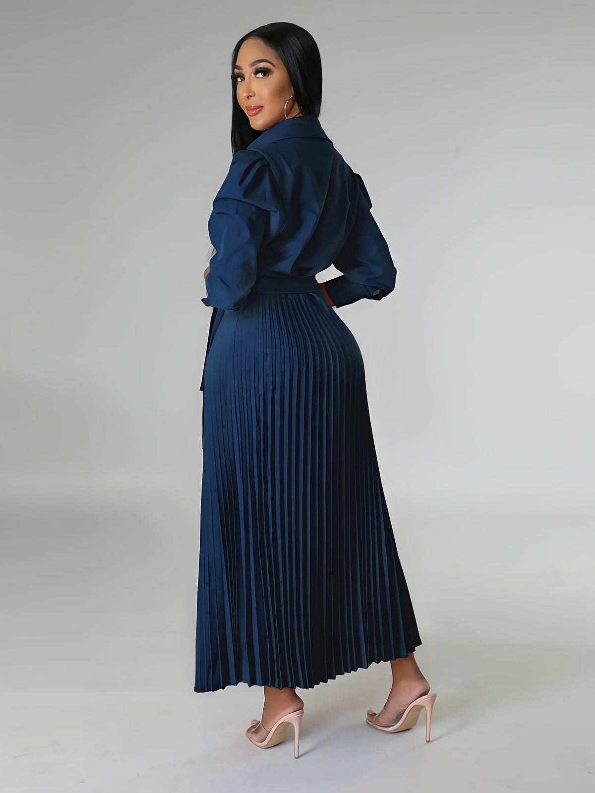 Helene™ | Plisseekleid