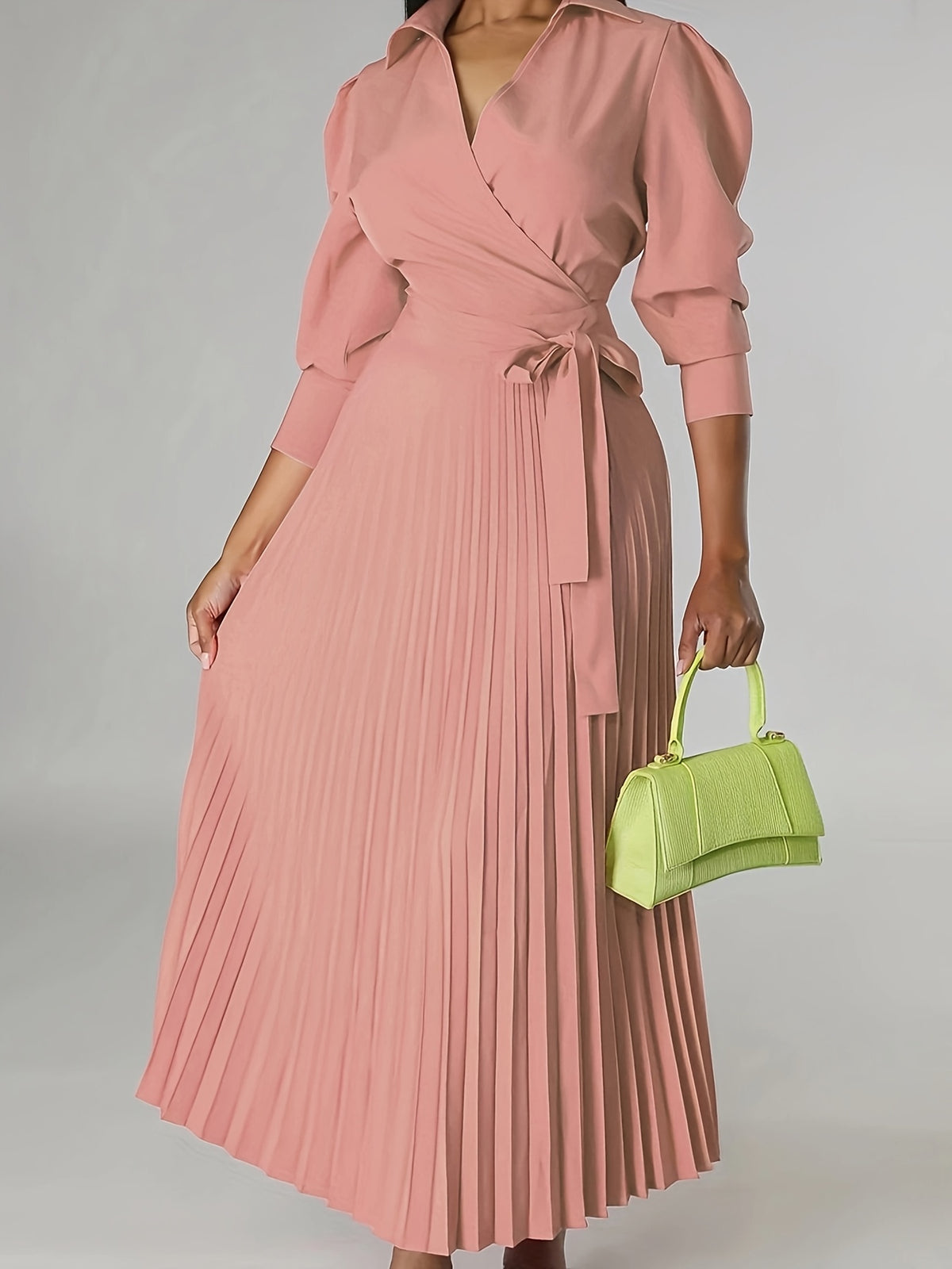 Helene™ | Plisseekleid