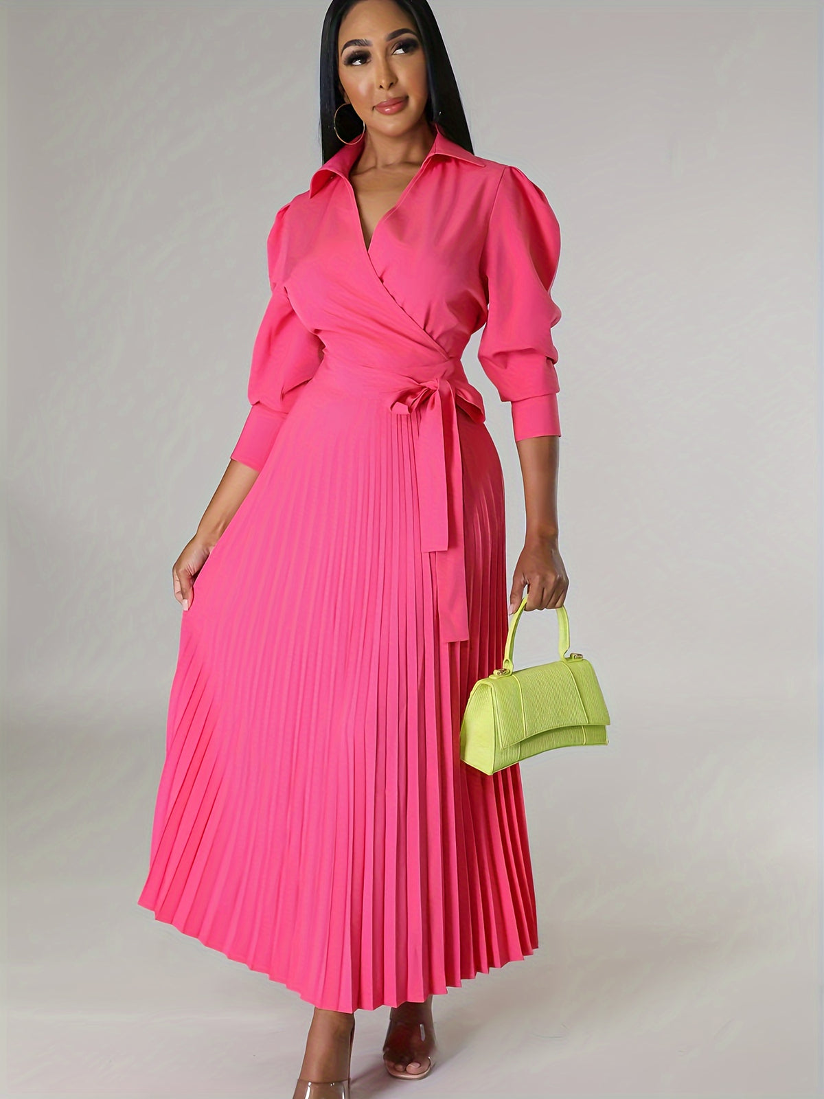 Helene™ | Plisseekleid