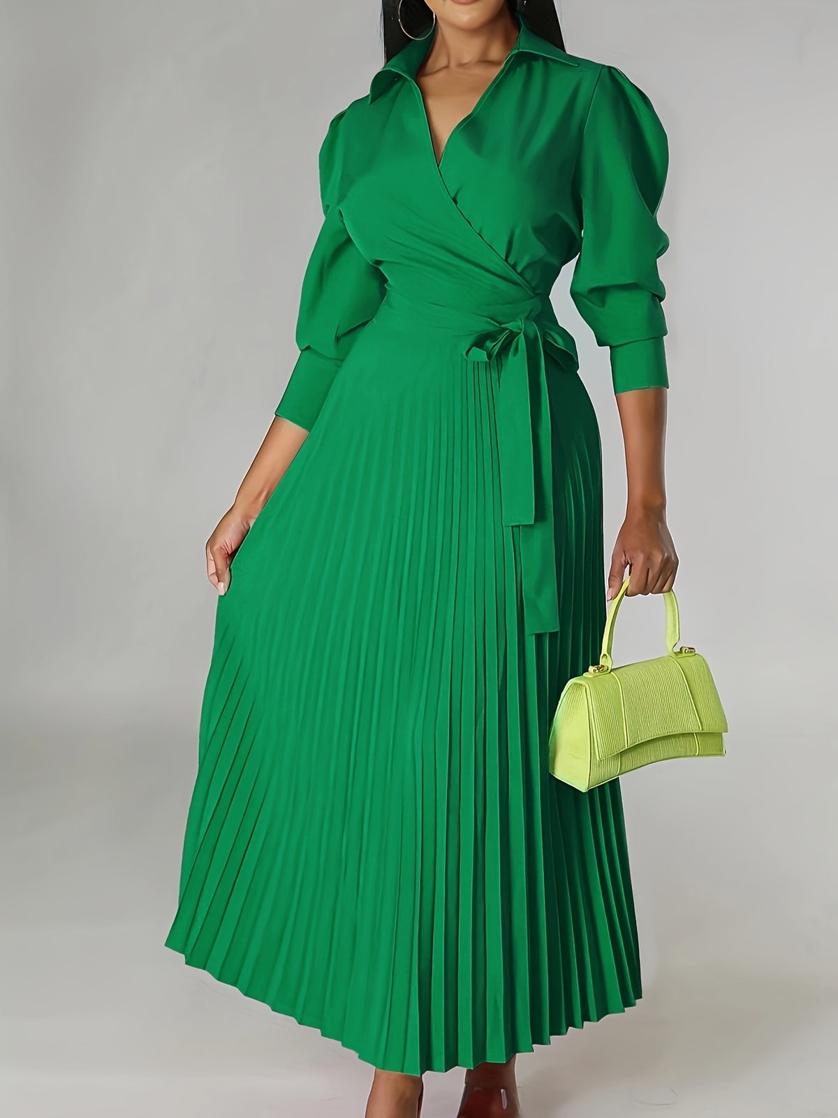 Helene™ | Plisseekleid