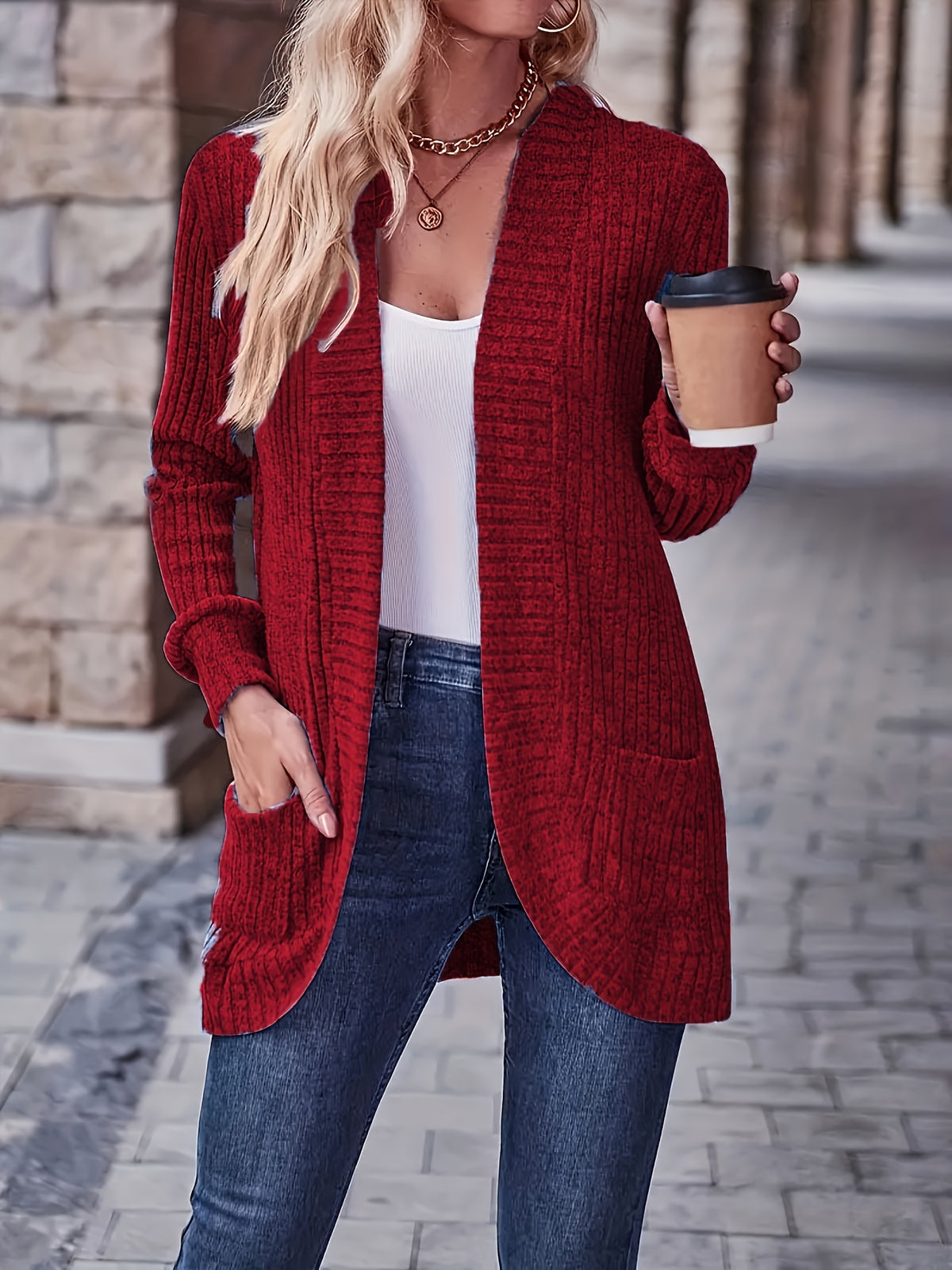 Clara™ | Rippstrickshirt