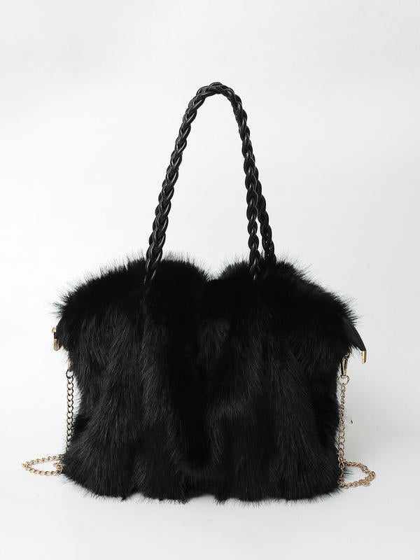 Clara™ | Samt-Shopper-Tasche