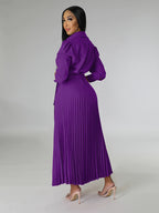 Helene™ | Plisseekleid