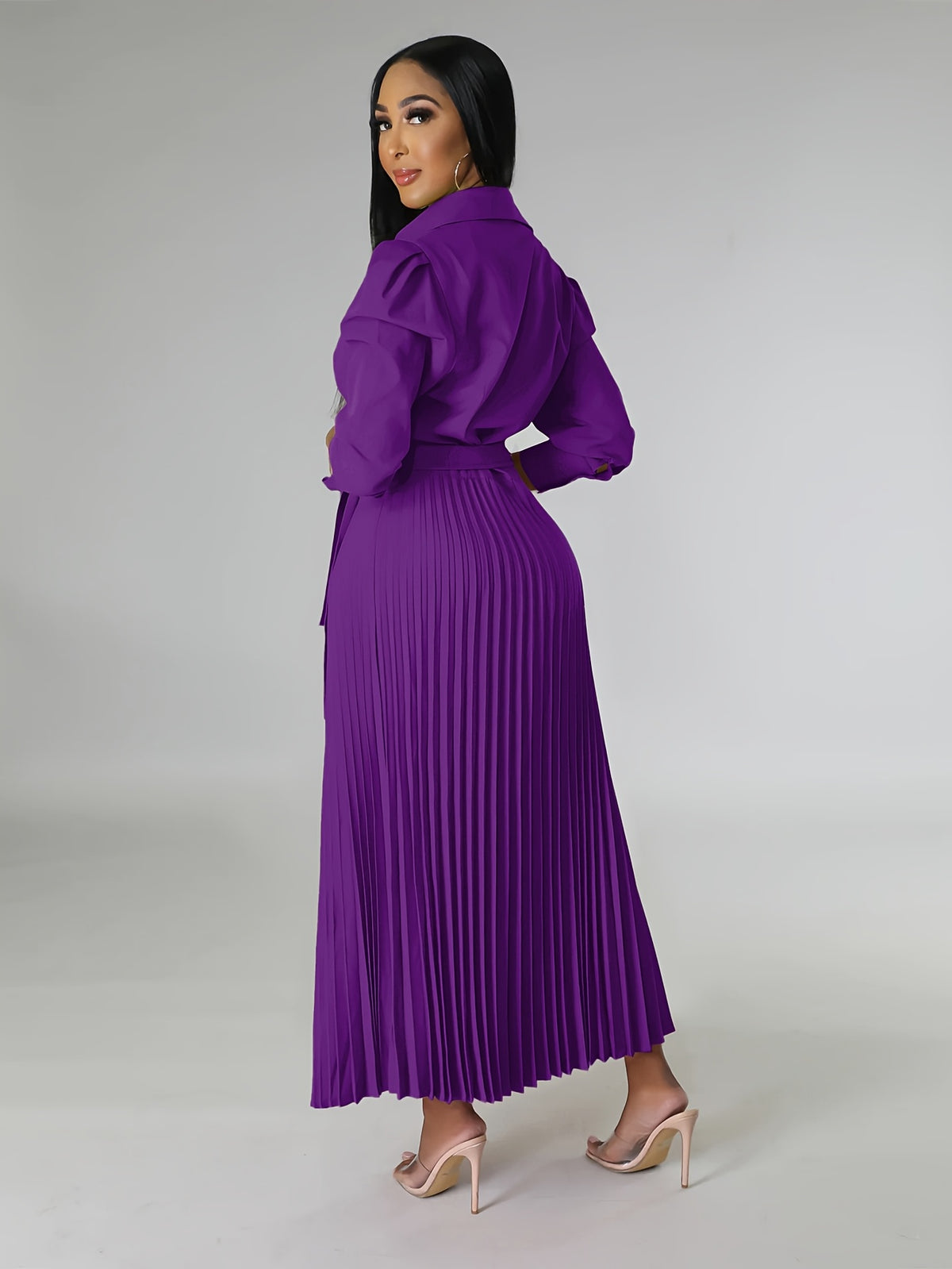 Helene™ | Plisseekleid