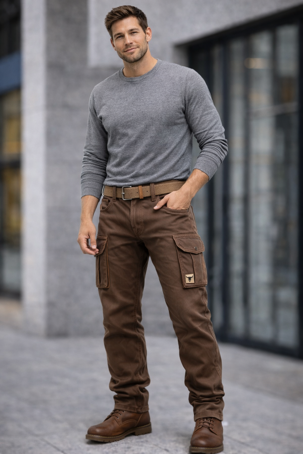 Leon™ | Gefütterte Cargohose