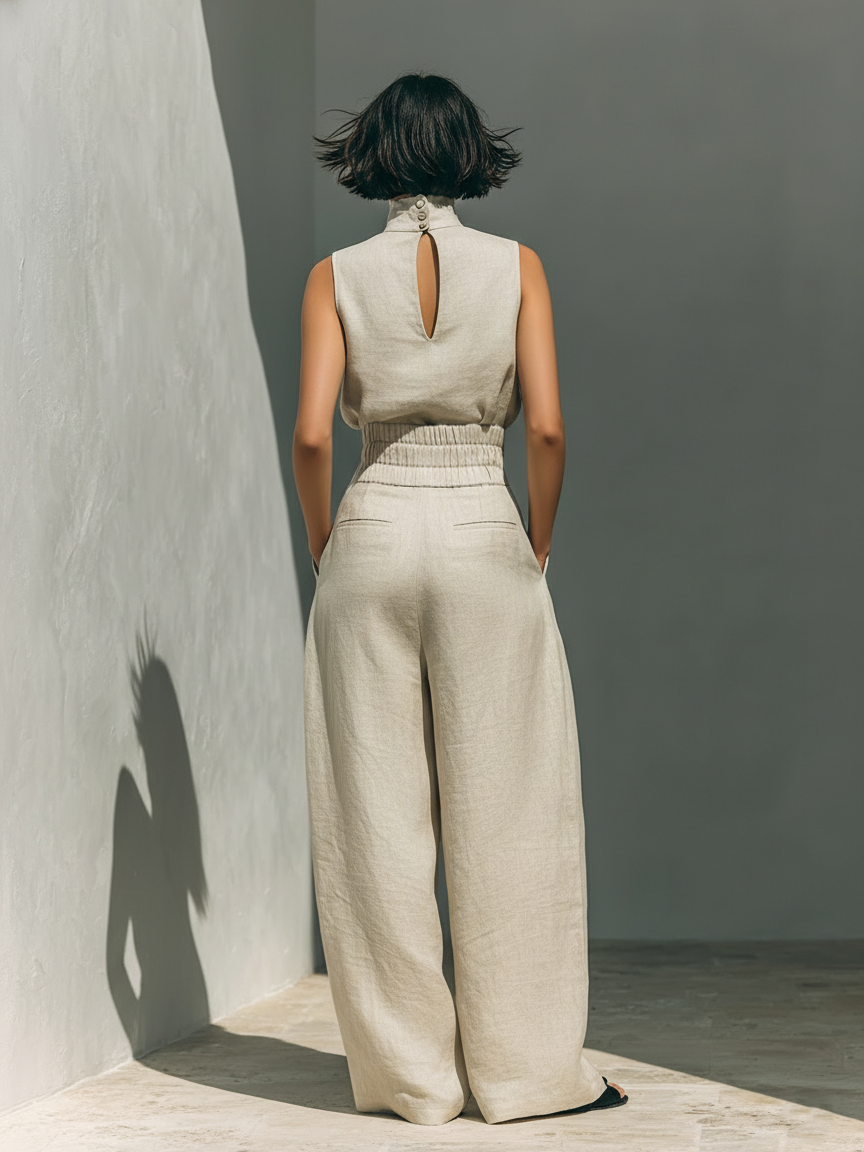 Luisa™ | Elegantes Leinen-Set