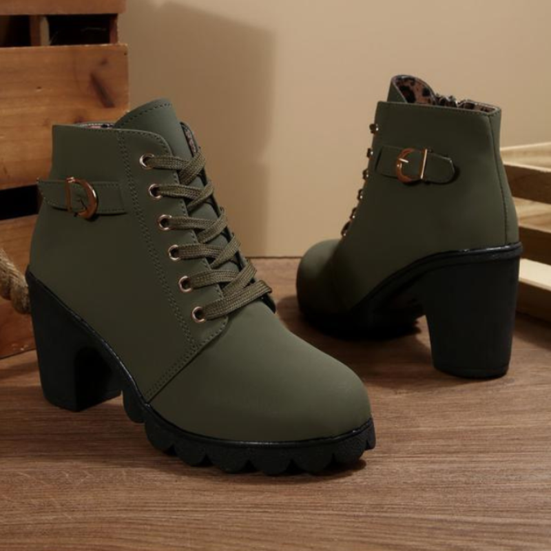 Johanna™ | Elegante Stiefeletten mit Blockabsatz