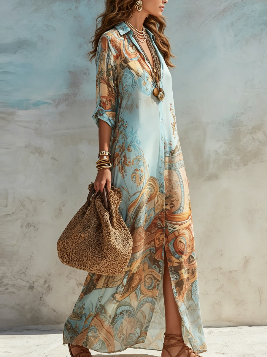 Celeste™ Maxikleid