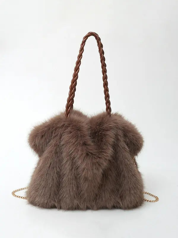 Clara™ | Samt-Shopper-Tasche