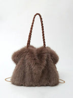 Clara™ | Samt-Shopper-Tasche
