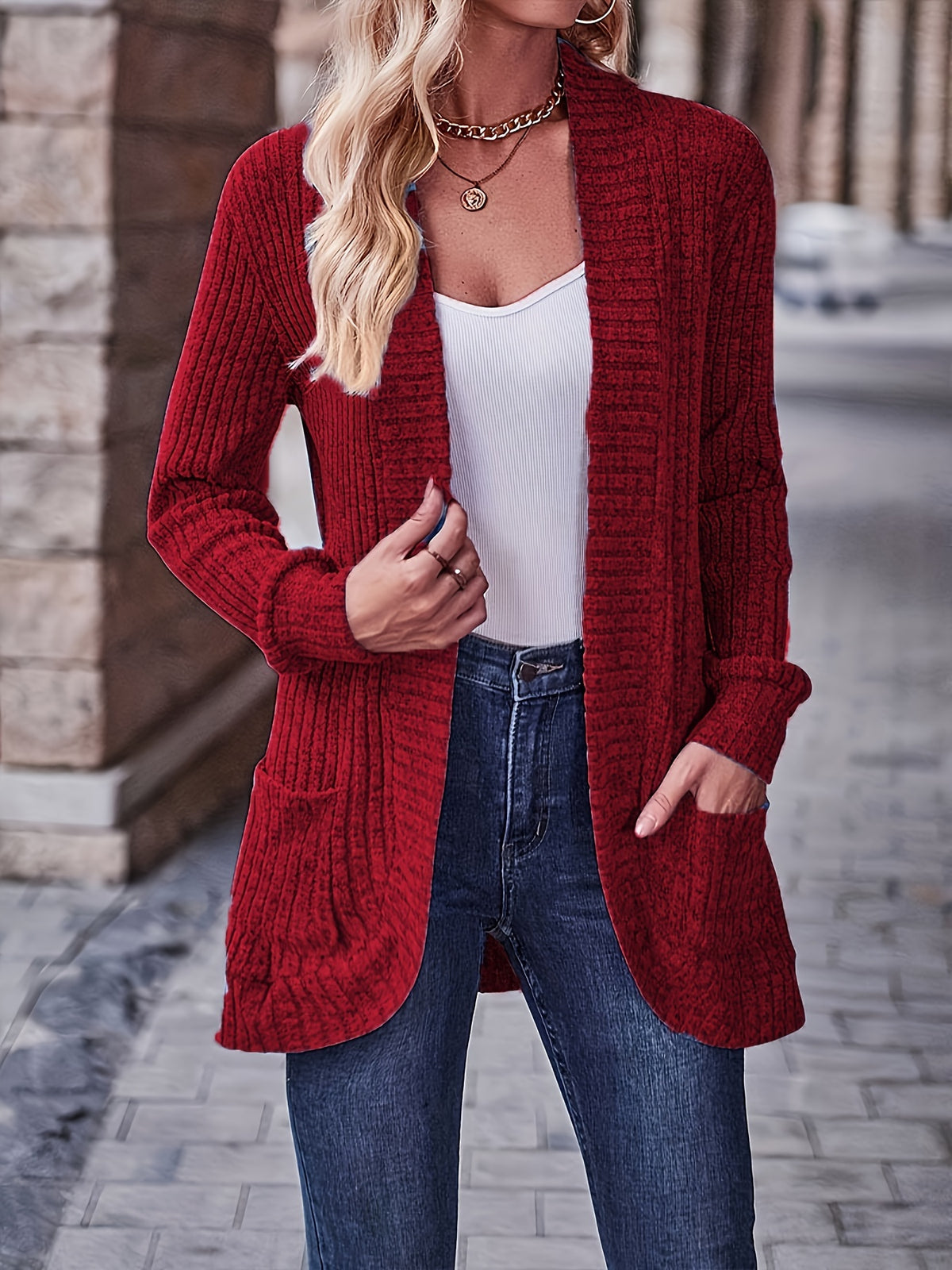 Clara™ | Rippstrickshirt