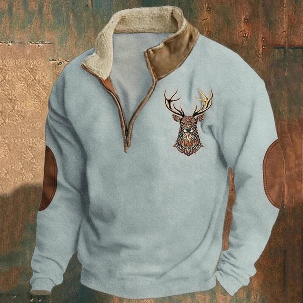 Thomas™ | Strickpullover mit Reißverschluss