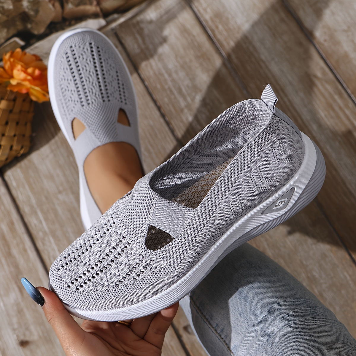 Emma™ | Leichte Strick-Sneaker