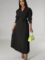 Helene™ | Plisseekleid