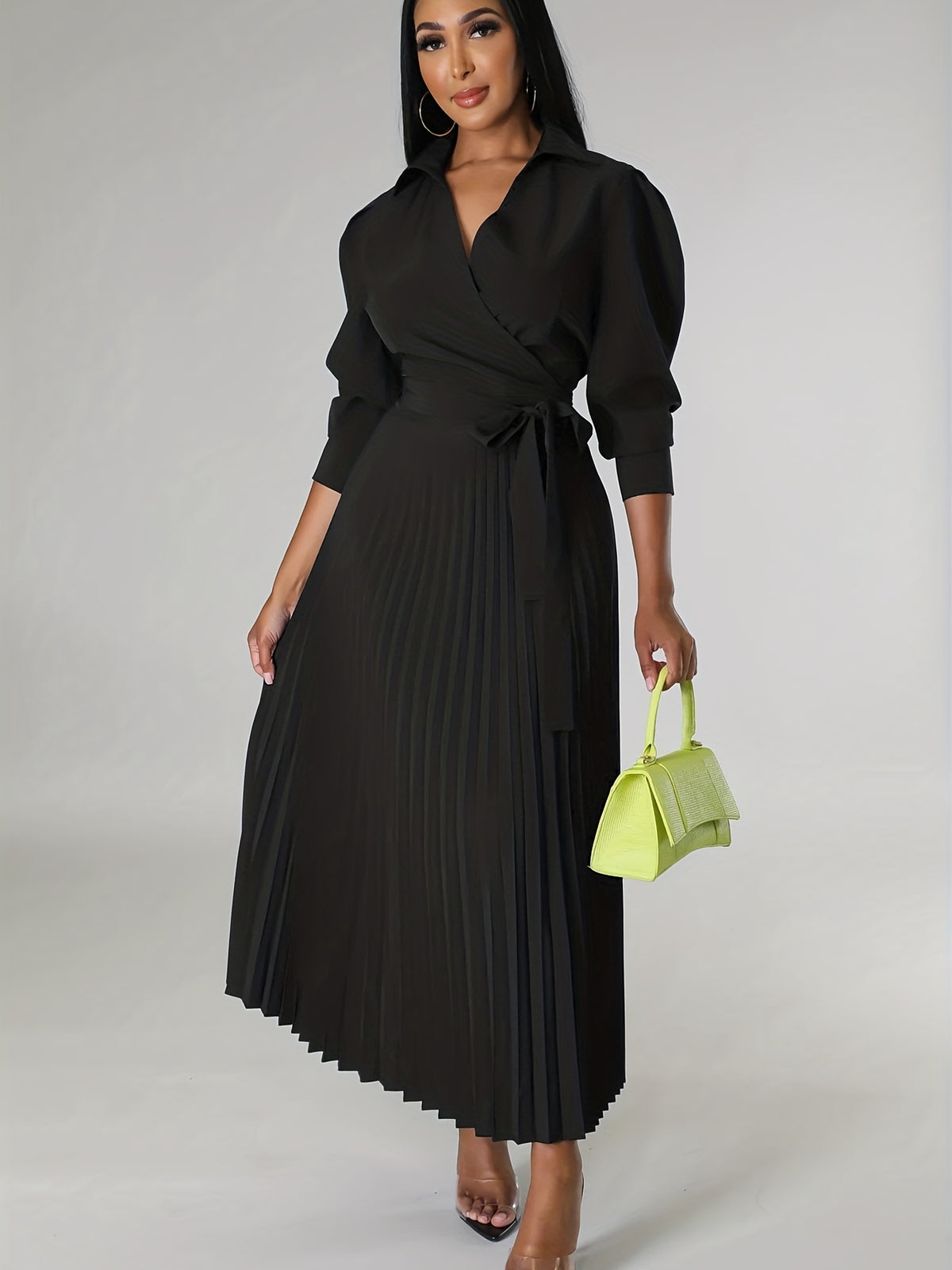 Helene™ | Plisseekleid