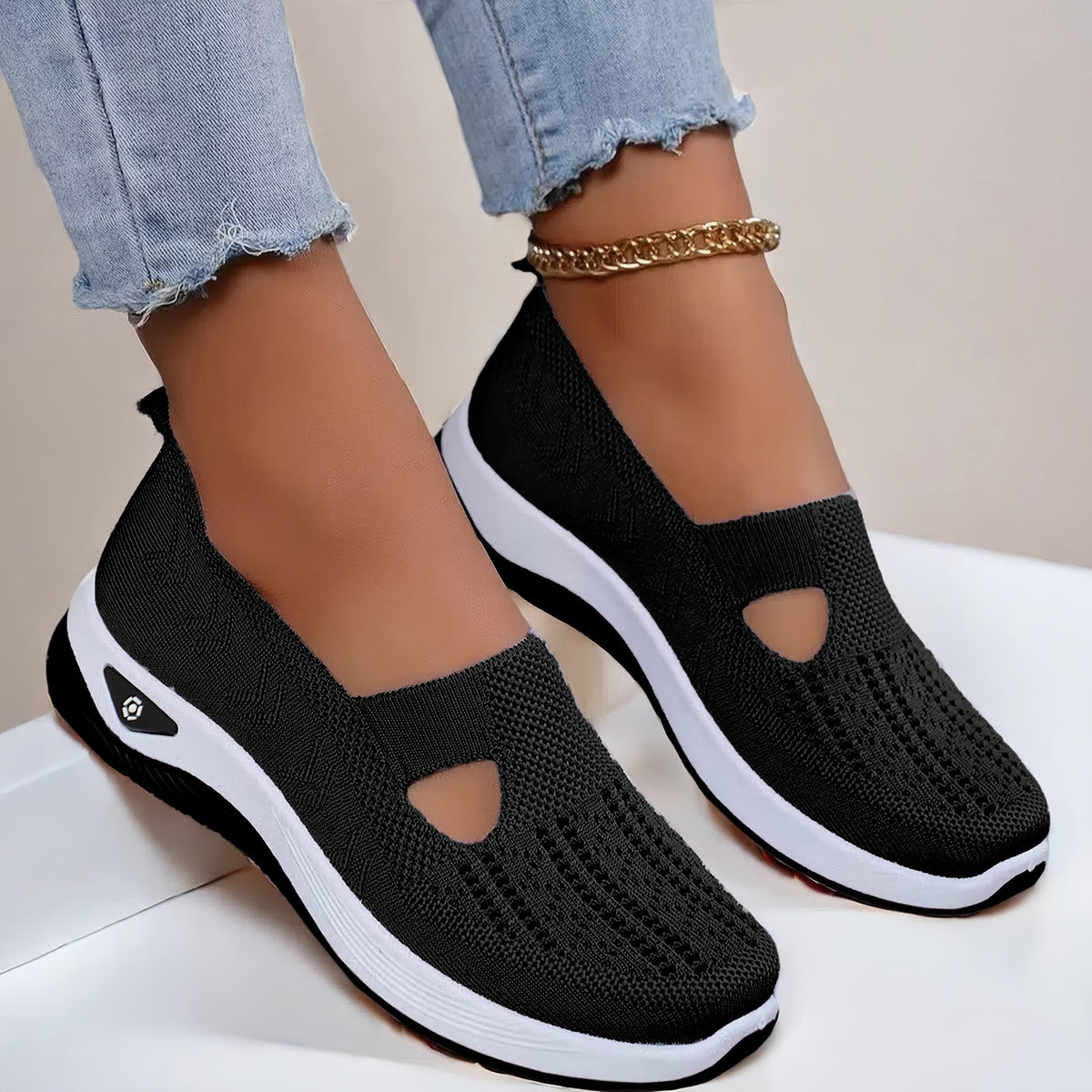 Emma™ | Leichte Strick-Sneaker