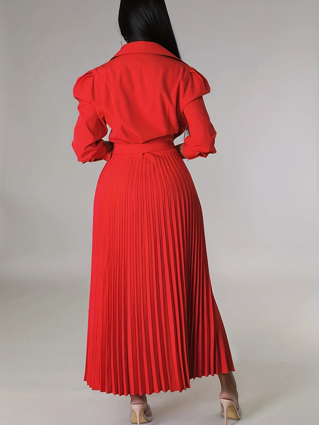 Helene™ | Plisseekleid