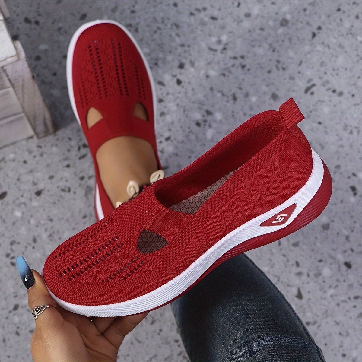 Emma™ | Leichte Strick-Sneaker