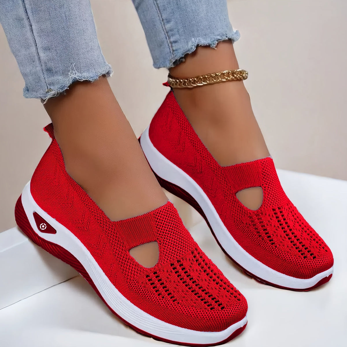 Emma™ | Leichte Strick-Sneaker