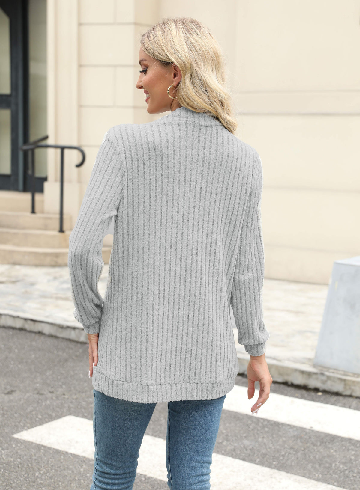 Clara™ | Rippstrickshirt