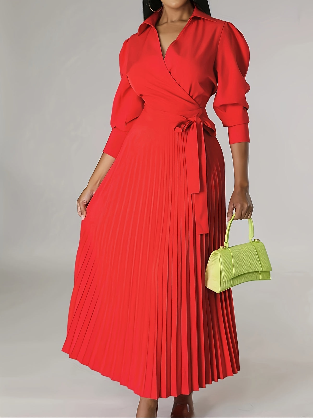 Helene™ | Plisseekleid