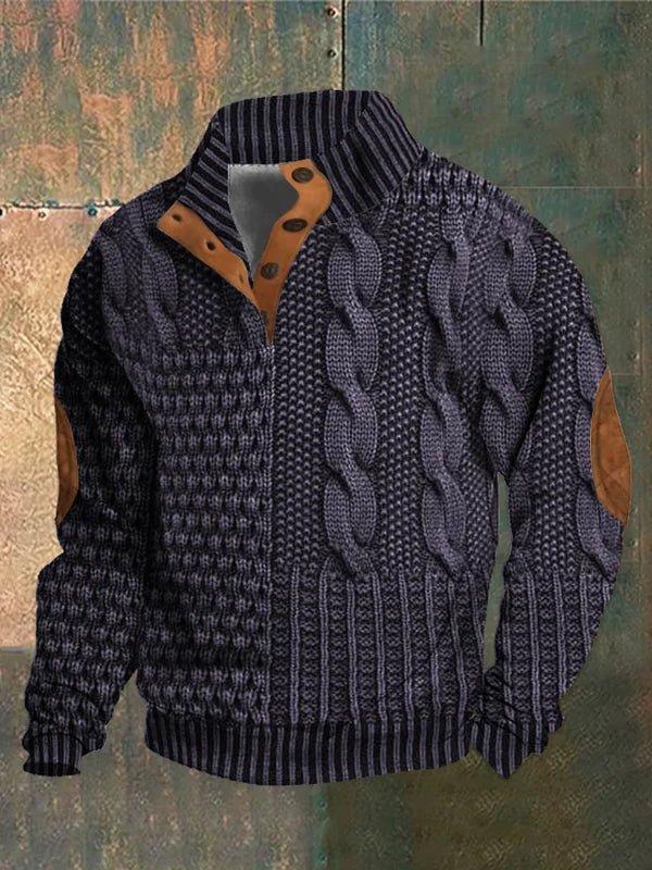 Jonas™ | Strickpullover im Vintage-Stil