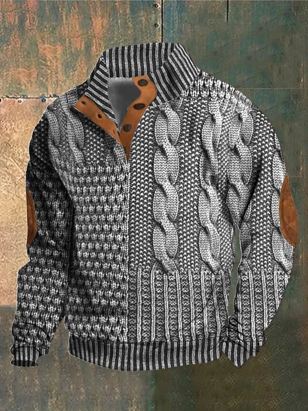 Jonas™ | Strickpullover im Vintage-Stil