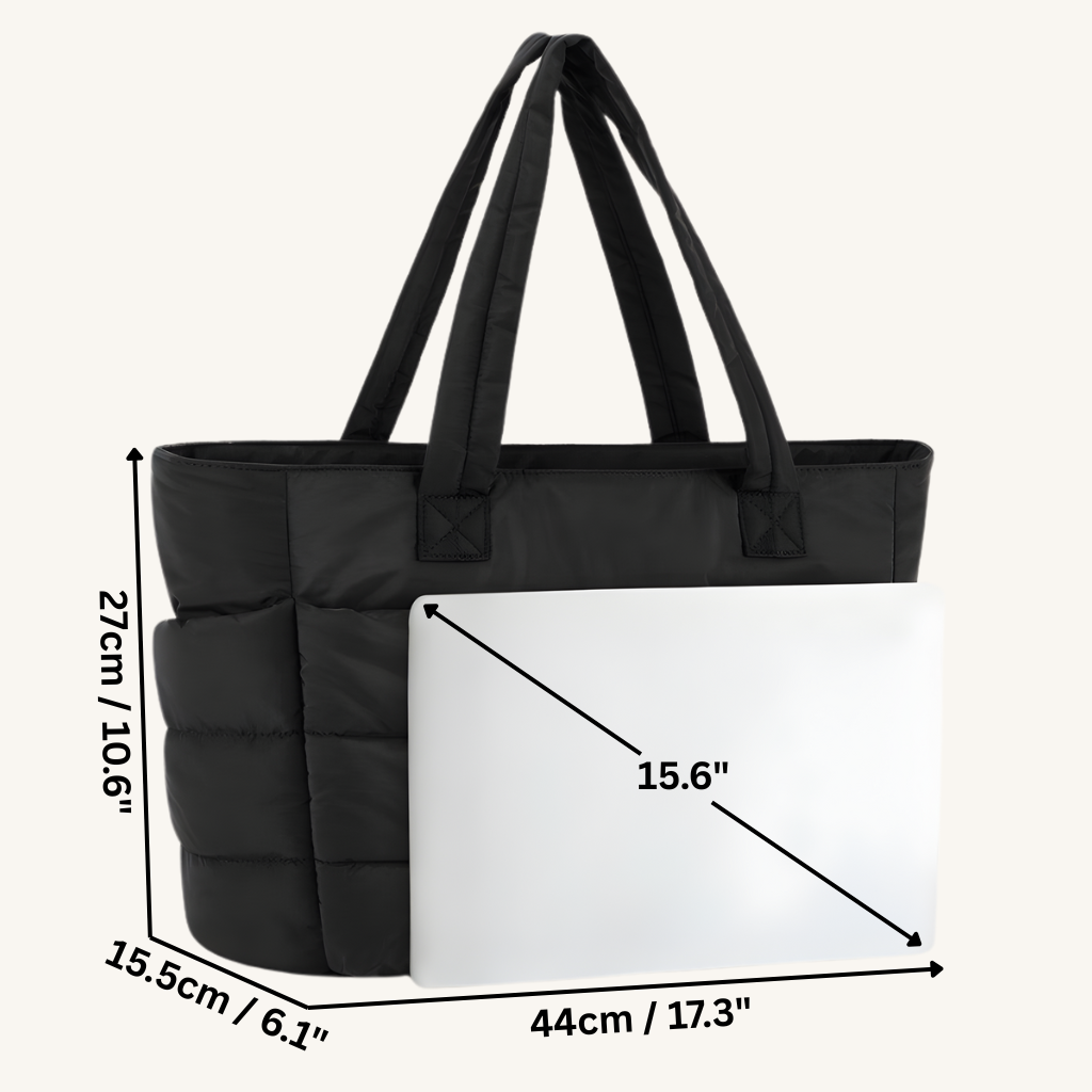 Anja™ | Wasserabweisende Stepp-Shopper-Tasche