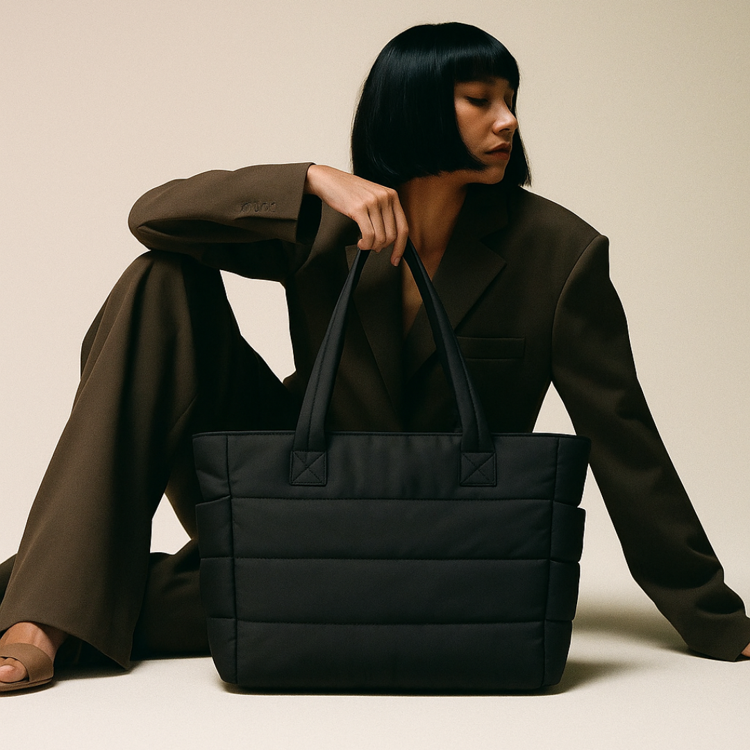 Anja™ | Wasserabweisende Stepp-Shopper-Tasche