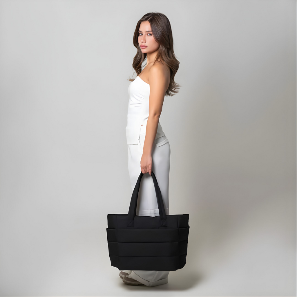 Anja™ | Wasserabweisende Stepp-Shopper-Tasche